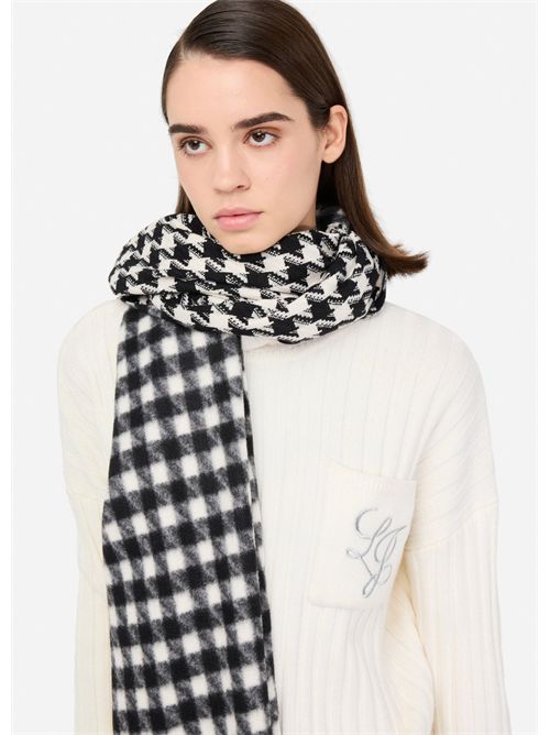 Stola jacquard in vichy LIU JO | 2F5041T0300/09E62